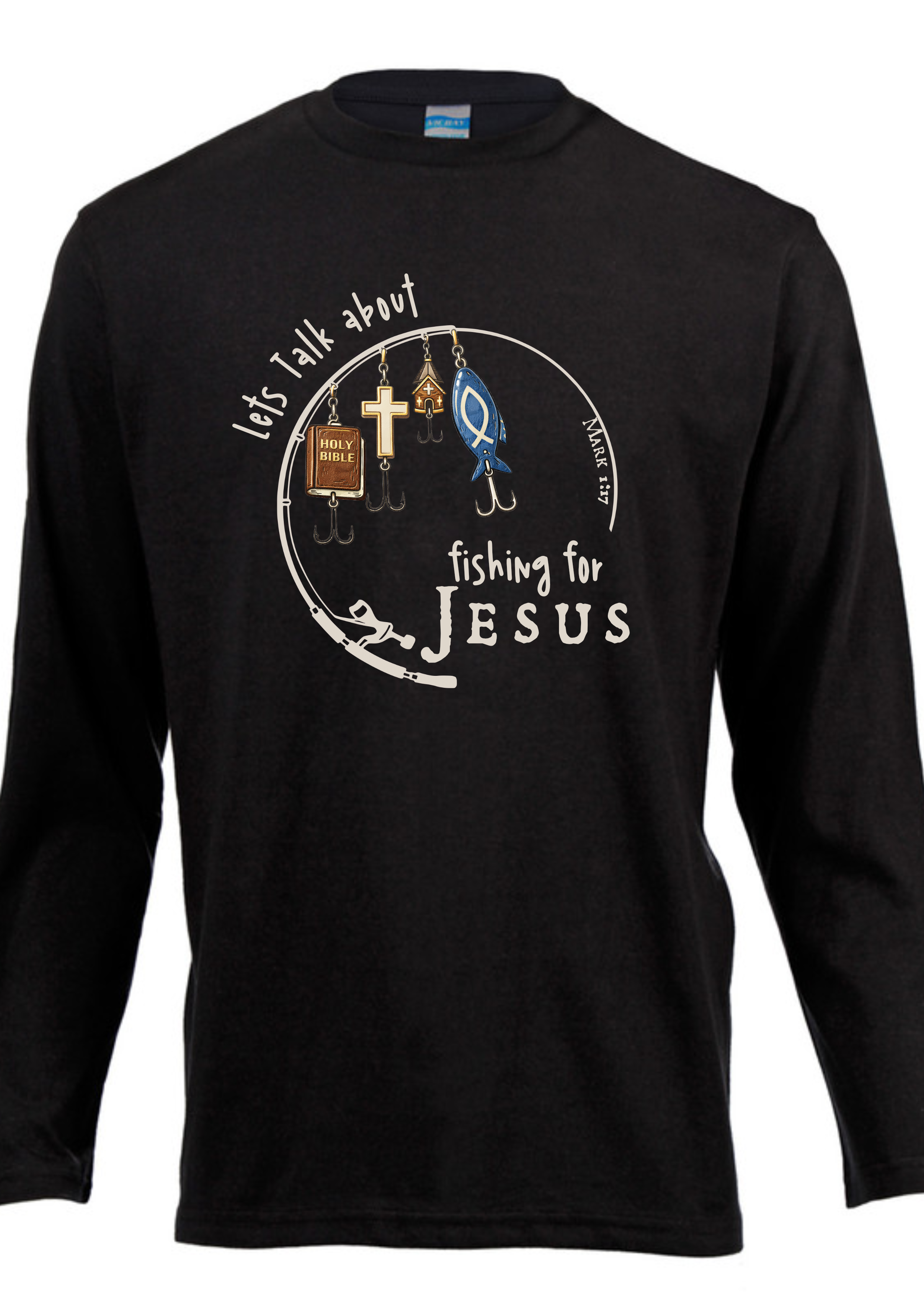 Adult Long Sleeve Fishing for Jesus