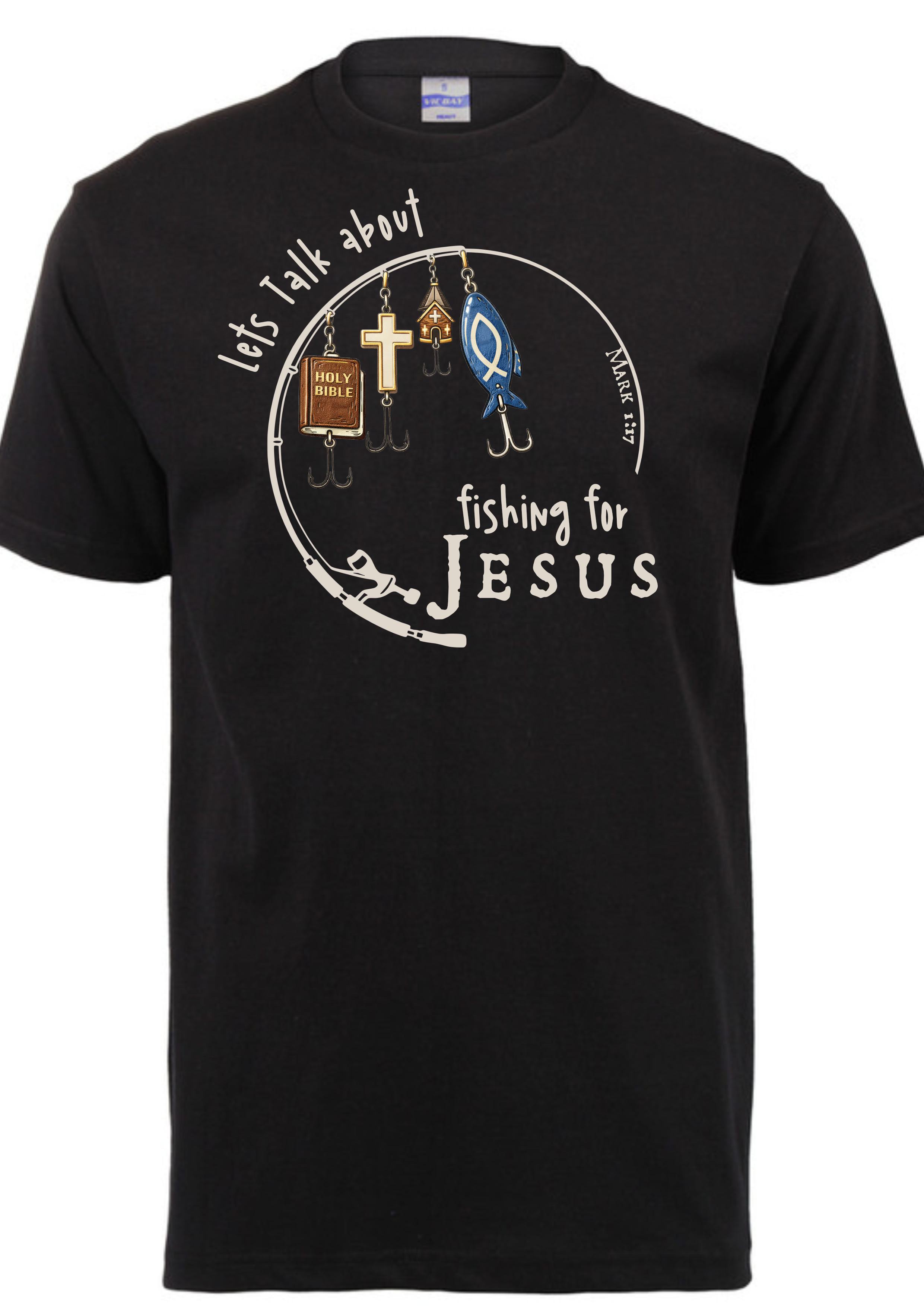 Adult Fishing for Jesus