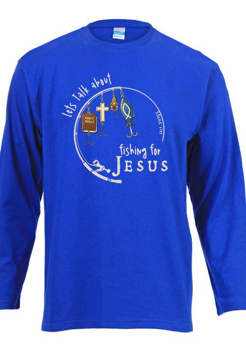Adult Long Sleeve Fishing for Jesus