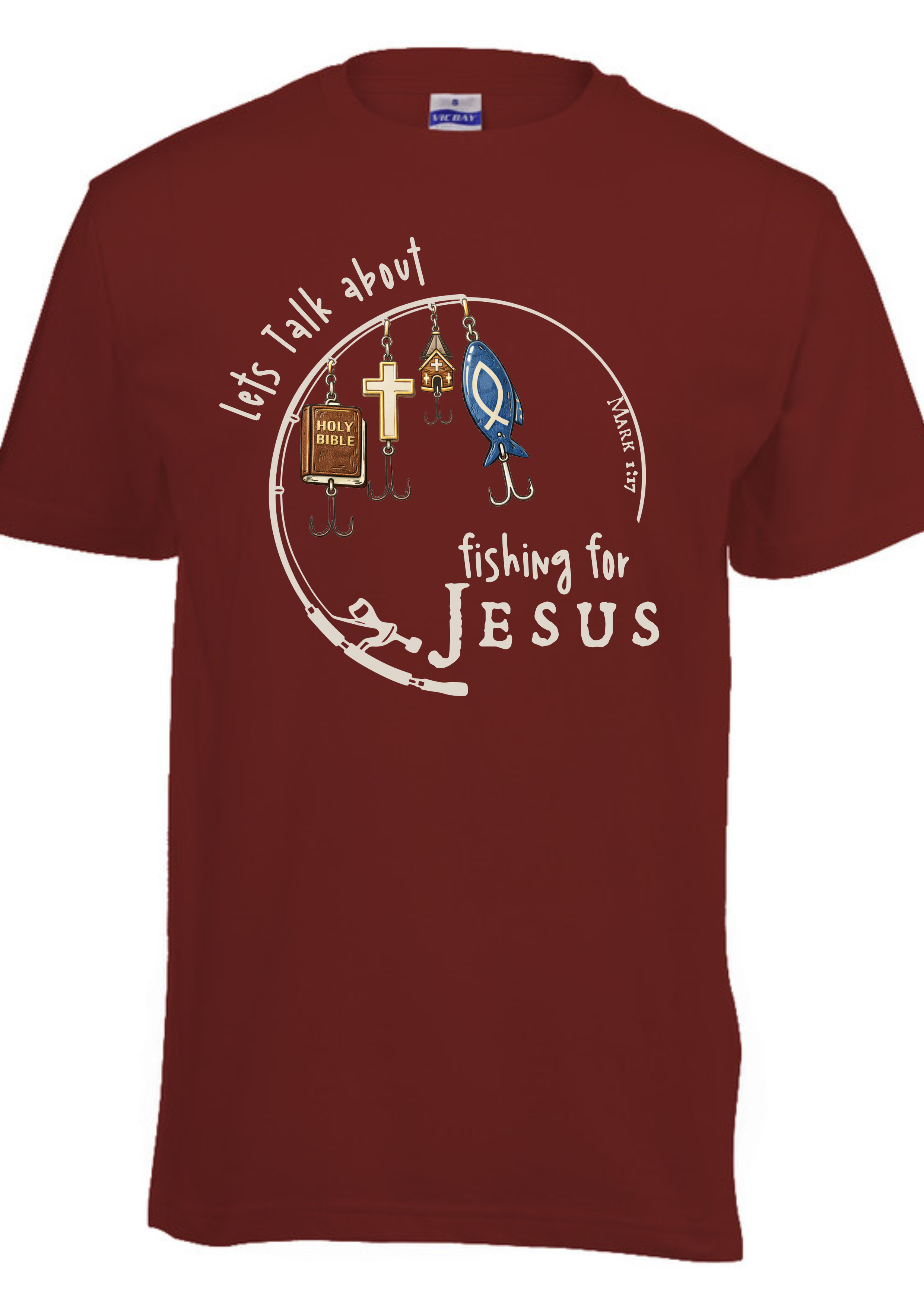 Adult Fishing for Jesus