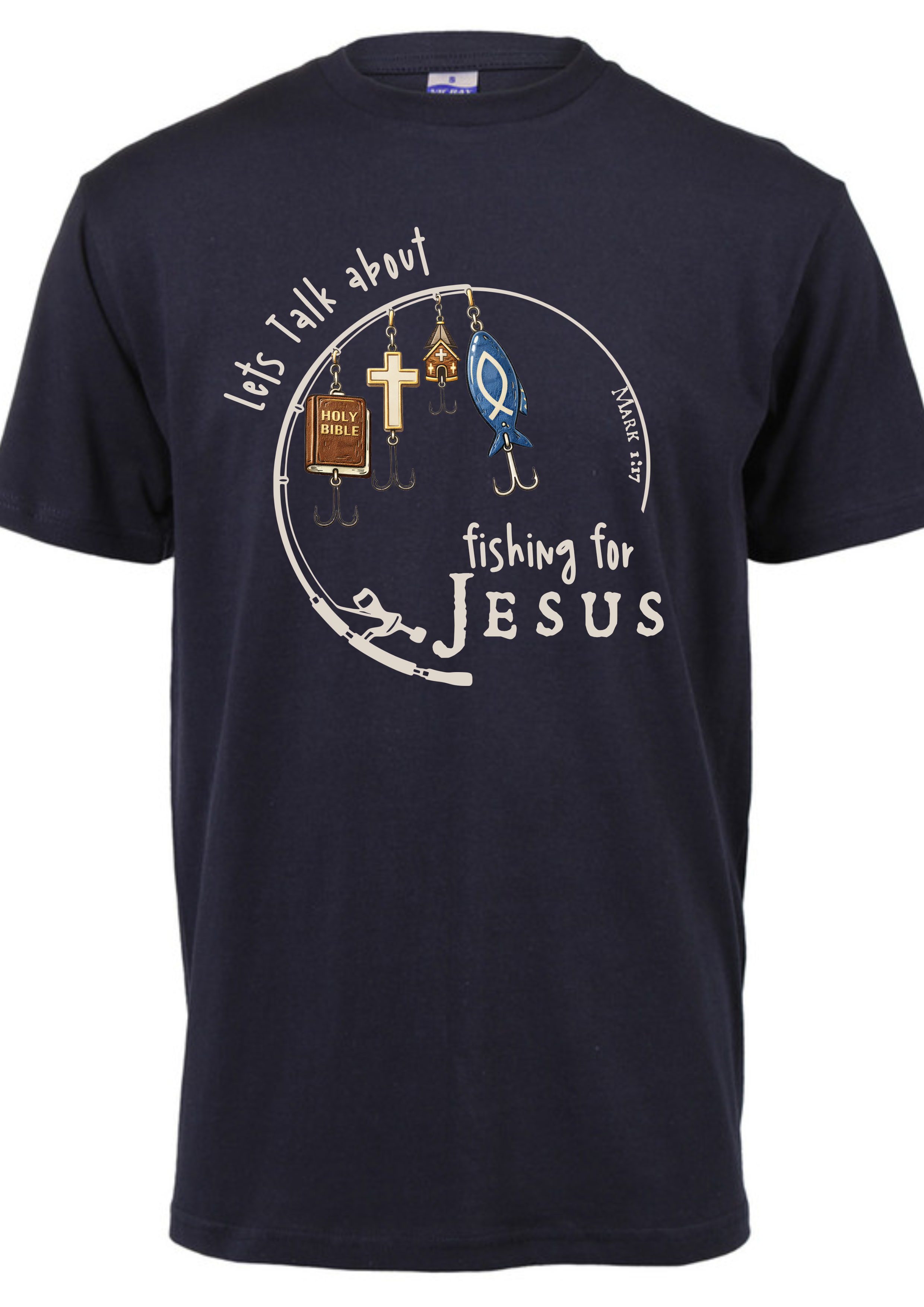 Adult Fishing for Jesus